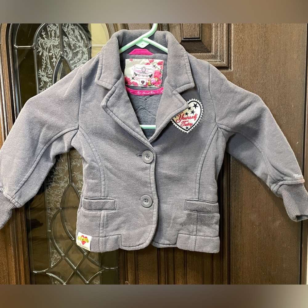Cute girl Gray jacket by Vingino & Denim Size 2
